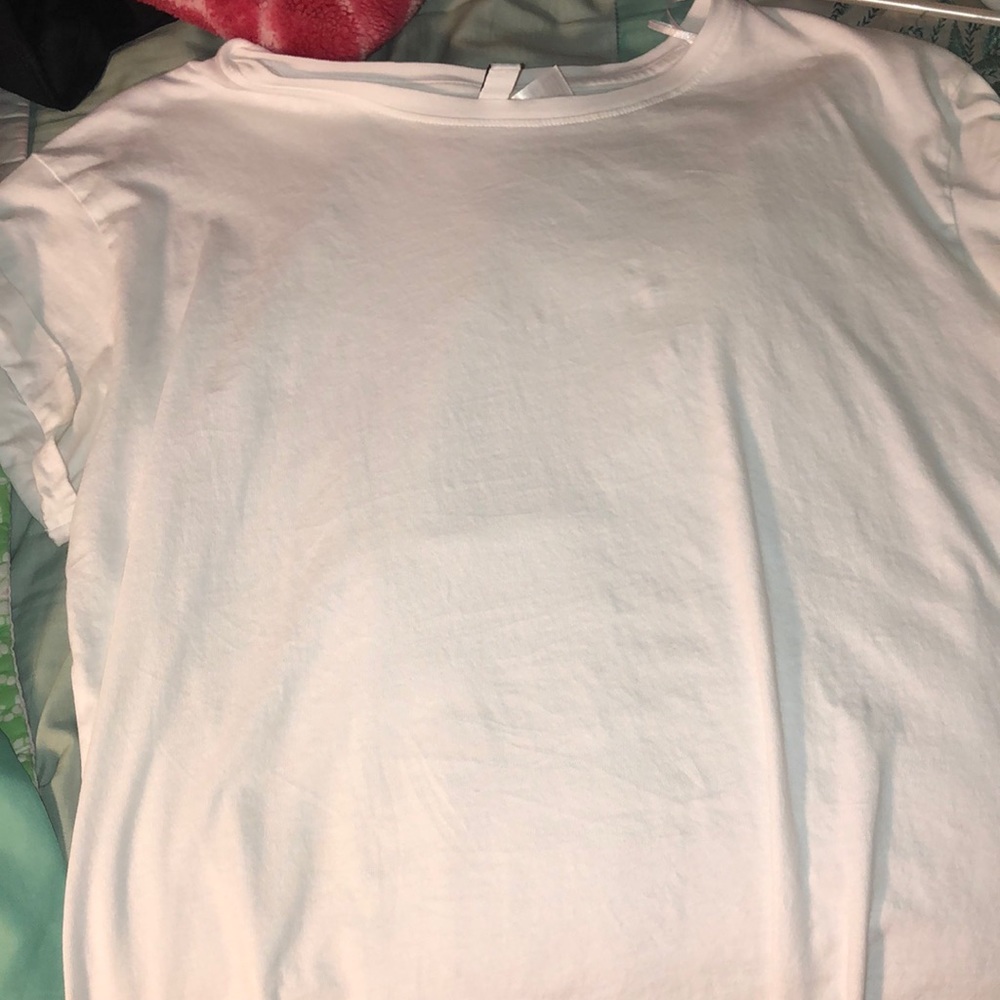 Plain white shirt